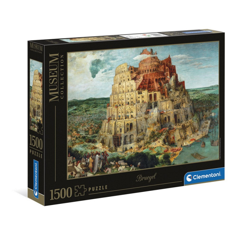 CLEMENTONI PUZZLE 1500 MUSEUM BABEL TOWER