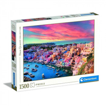 CLEMENTONI PUZZLE 1500 HQC PICTURESQUE PROCIDA ISLAND 
