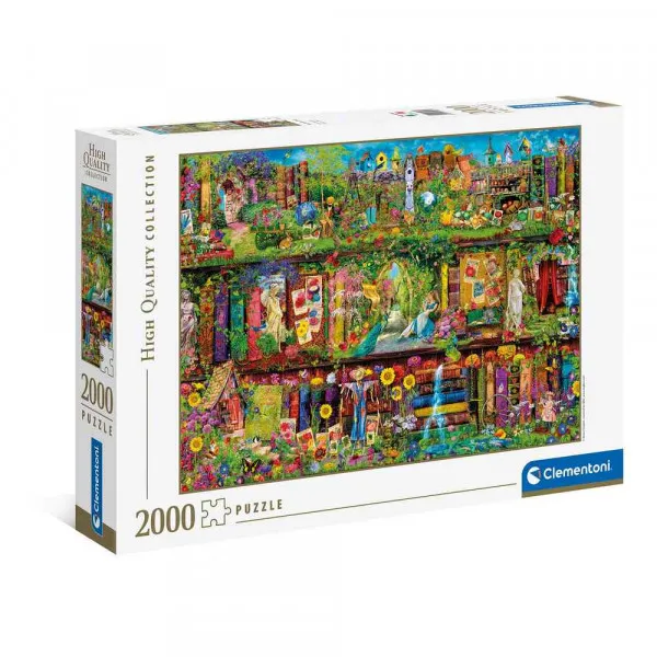 CLEMENTONI PUZZLE 2000 HQC THE GARDEN SHELF 