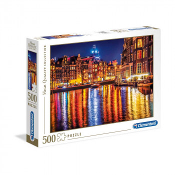 CLEMENTONI PUZZLE 500 HQC AMSTERDAM 