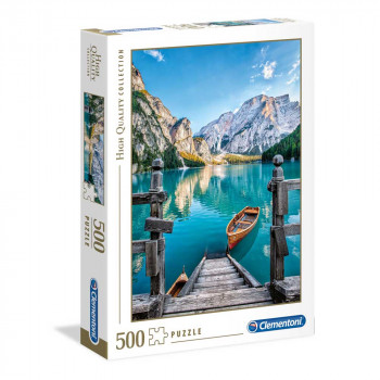 CLEMENTONI PUZZLE 500 HQC BRAIES LAKE 