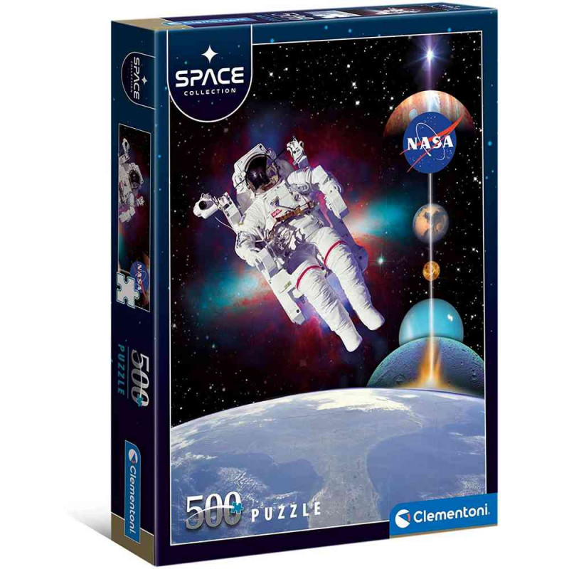 CLEMENTONI PUZZLE 500 HQC SPACE COLLECTION