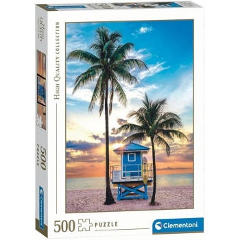 CLEMENTONI PUZZLE 500 HQC MIAMI BEACH, FLORIDA 2025 