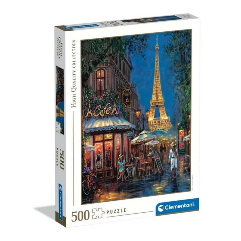 CLEMENTONI PUZZLE 500 HQC NIGHT AT THE EIFFEL CAF 20 