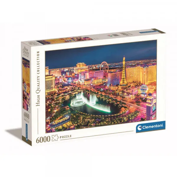 CLEMENTONI PUZZLE 6000 LAS VEGAS 