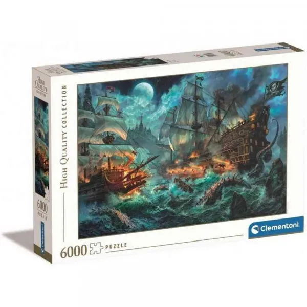 CLEMENTONI PUZZLE 6000 HQC PIRATES 