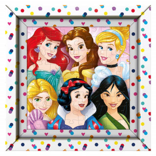 CLEMENTONI PUZZLE 60 FRAME ME UP - PRINCESS 