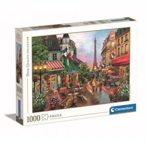 CLEMENTONI PUZZLE 1000 HQC FLOWERS IN PARIS - 2019