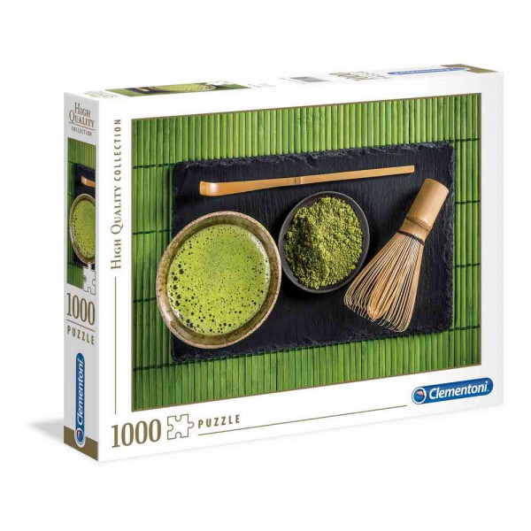 CLEMENTONI PUZZLE 1000 HQC MATCHA TEA 