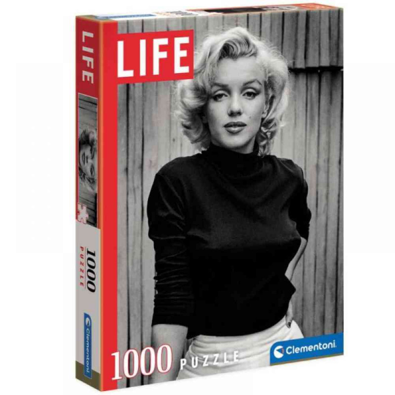 CLEMENTONI PUZZLE 1000 HQC LIFE - MARILYN MONROE