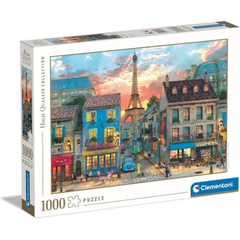 CLEMENTONI PUZZLE 1000 HQC STREETS OF PARIS 2024 