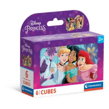 CLEMENTONI KOCKE SLAGALICE DISNEY PRINCEZE 6 KOMADA