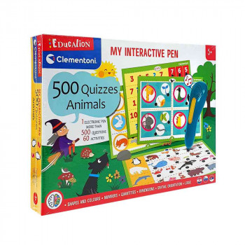 INTERAKTIVNI KVIZ SET 500 PITANJA ZIVOTINJE 