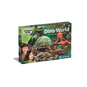 SCIENCE AND PLAY DINO WORLD SET 