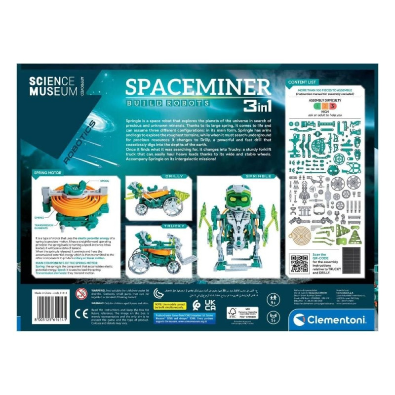 CLEMENTONI SPACE MINER SET ZA IGRU 