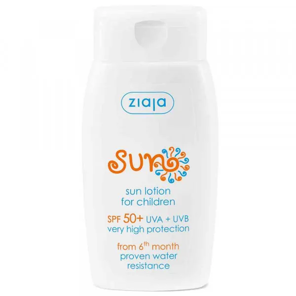 ZIAJA SUN LOSION ZA SUNCANJE ZA DECU I BEBE SPF50+ 125ML 