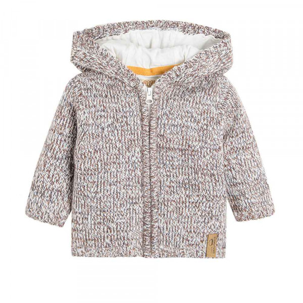 COOL CLUB KARDIGAN BEIGE MELANGE