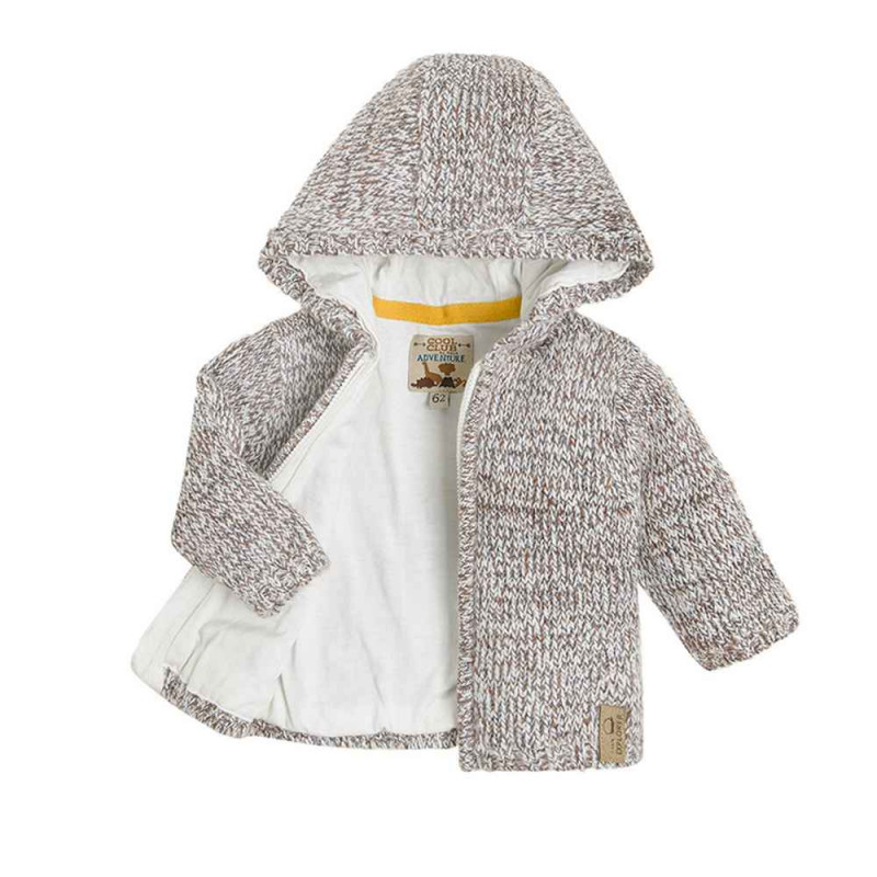 COOL CLUB KARDIGAN BEIGE MELANGE