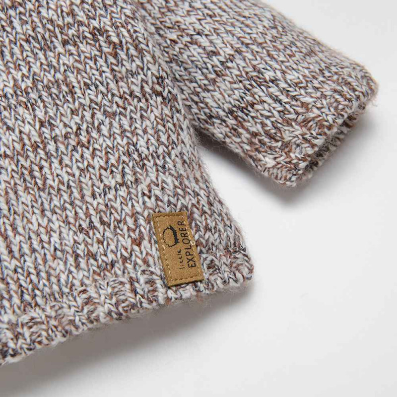 COOL CLUB KARDIGAN BEIGE MELANGE