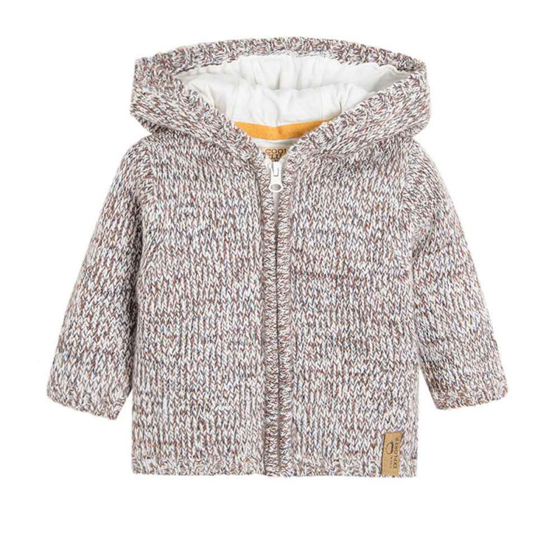 COOL CLUB KARDIGAN BEIGE MELANGE