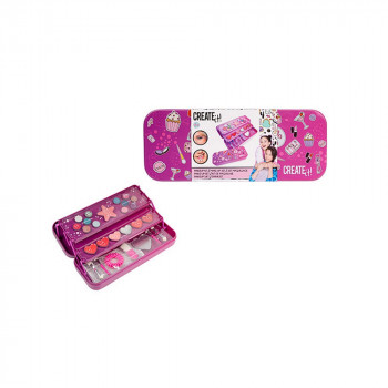 CANENCO MAKE UP SET SMINKE U METALNOJ KUTIJI 