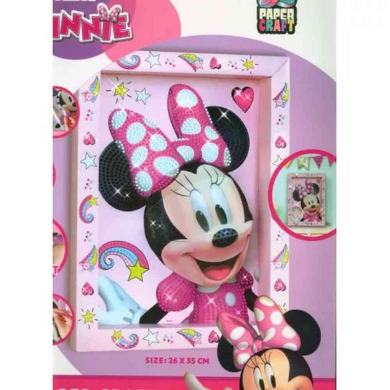 CANENCO DAIMOND PAINTING MINNIE MICKEY ASST 