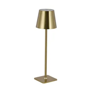 LED STONA LAMPA 3W ZLATNA