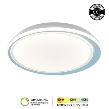 LED PLAFONSKA LAMPA - PLAVA