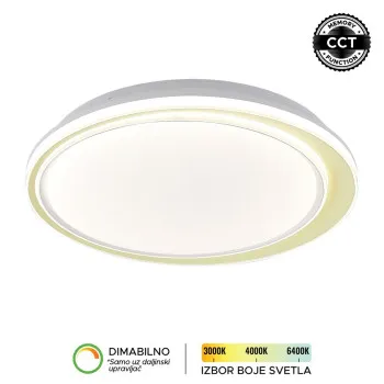 LED PLAFONSKA LAMPA - KREM