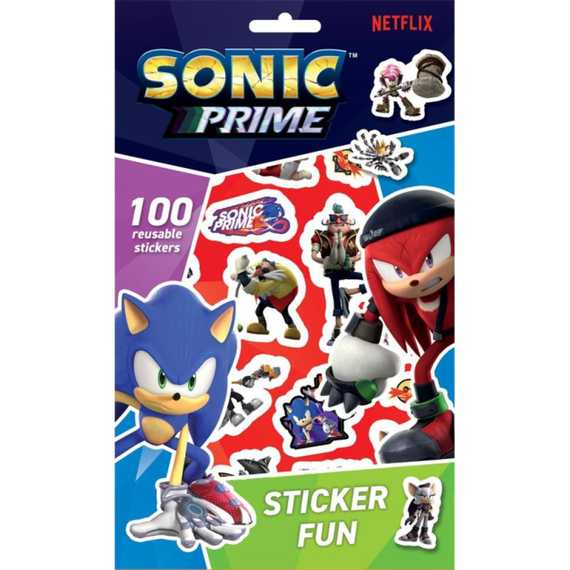 SONIC PRIME - ZABAVA SA NALEPNICAMA