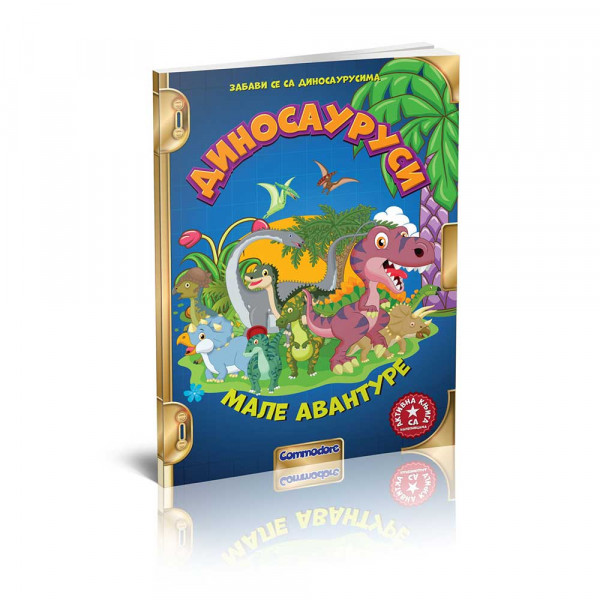 OLIVERA GRBIC, GORAN GRBIC - DINOSAURUSI KNJIGA SA NALEPNICAMA 