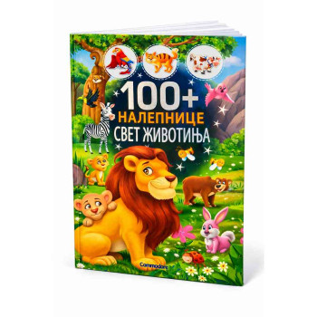 BRIJBASI - SVET ZIVOTINJA 100+ NALEPNICA 
