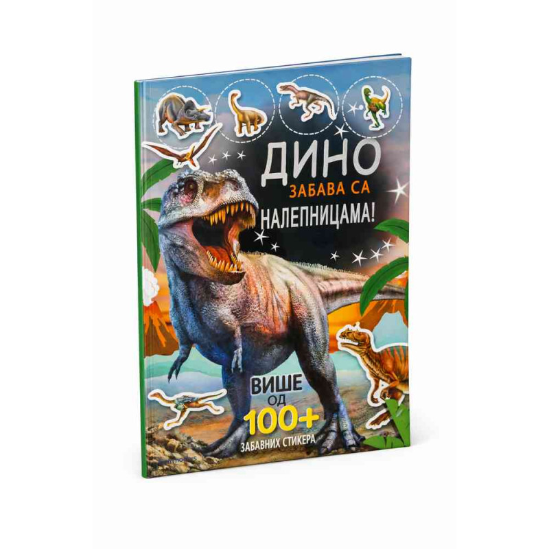 BRIJBASI - DINO ZABAVA 100+ NALEPNICA 