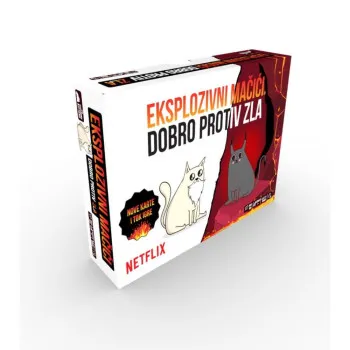 EXPLODING KITTENS EKSPLOZIVNI MACICI - DOBRO PROTIV ZLA 