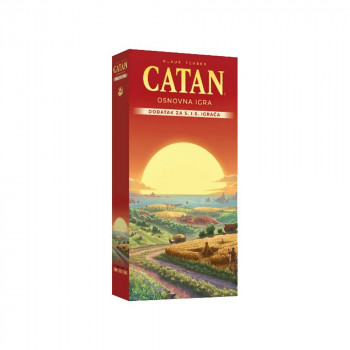 CATAN - DODATAK ZA 5 I 6 IGRAČA 