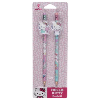 HELLO KITTY GRAFITNA OLOVKA SA GUMICOM 2 KOM BLISTER