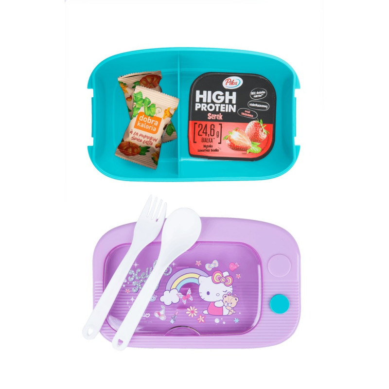 HELLO KITTY KUTIJA ZA UZINU SA PRIBOROM PINK 
