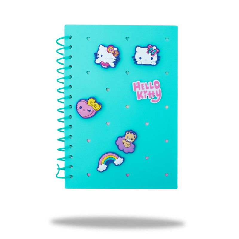 HELLO KITTY NOTES SA SPIRALOM B5 100 LISTOVA 