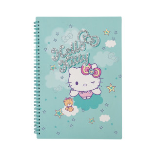HELLO KITTY SVESKA SA SPIRALOM A4 100 LISTOVA 