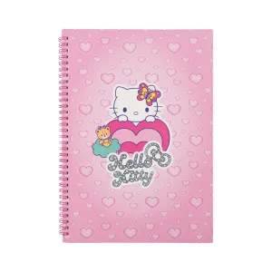 HELLO KITTY SVESKA SA SPIRALOM A4 100 LISTOVA