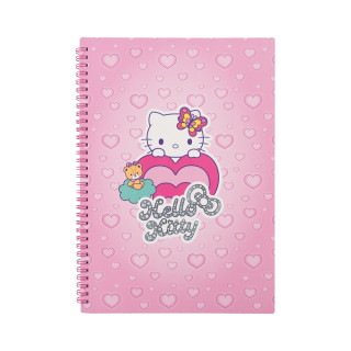 HELLO KITTY SVESKA SA SPIRALOM A4 100 LISTOVA 