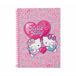 HELLO KITTY NOTES SA SPIRALOM B5 100 LISTOVA 
