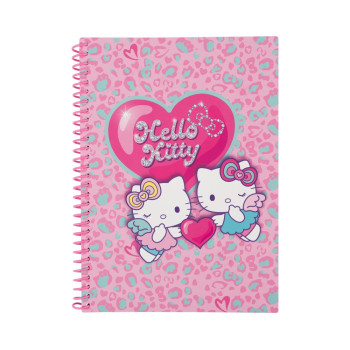 HELLO KITTY NOTES SA SPIRALOM B5 100 LISTOVA 
