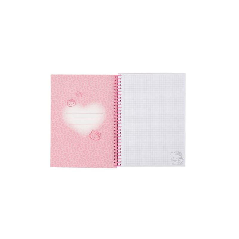 HELLO KITTY NOTES SA SPIRALOM B5 100 LISTOVA 