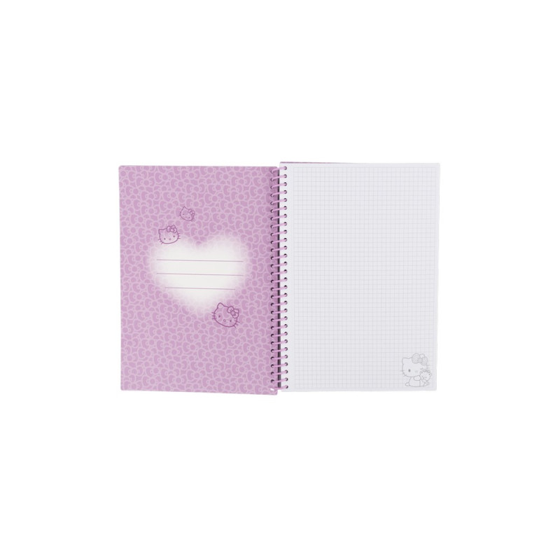 HELLO KITTY NOTES SA SPIRALOM B5 100 LISTOVA 