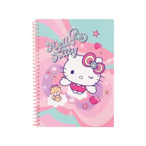 HELLO KITTY NOTES SA SPIRALOM B5 100 LISTOVA