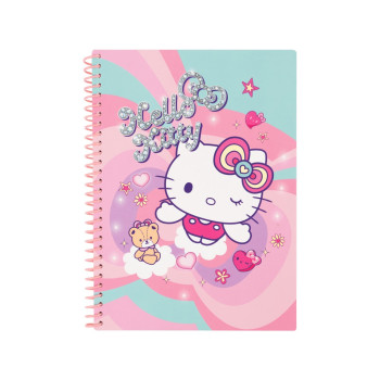 HELLO KITTY NOTES SA SPIRALOM B5 100 LISTOVA 