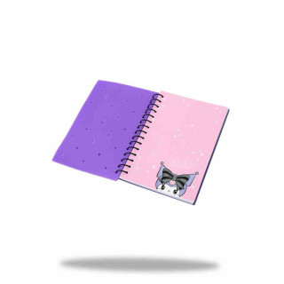 KUROMI NOTES A5 SA SPIRALOM, 100 LISTOVA 