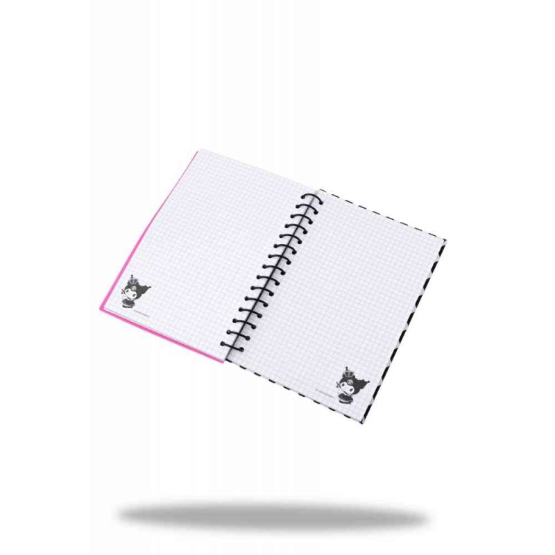 KUROMI NOTES A5 SA SPIRALOM, 100 LISTOVA 