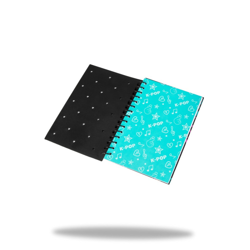 COOLPACK K-POP NOTES A5, 100 LISTOVA 